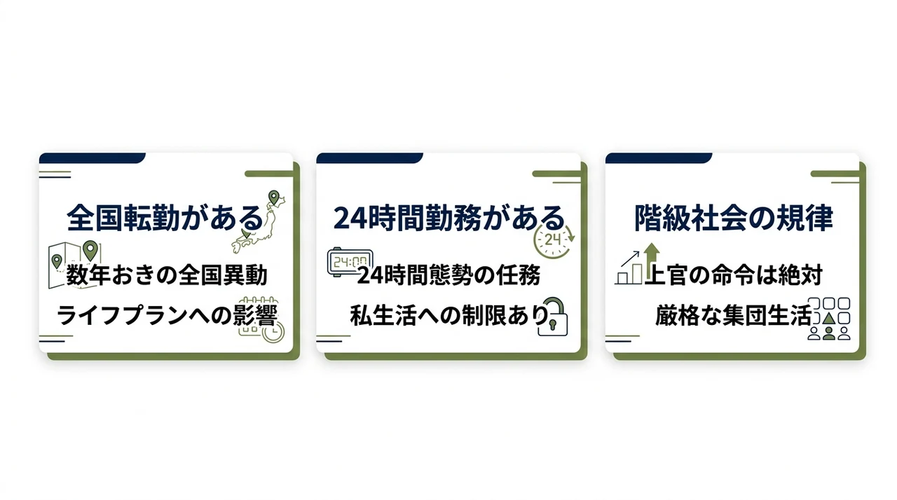 入隊前に理解すべき自衛隊のデメリット3つ