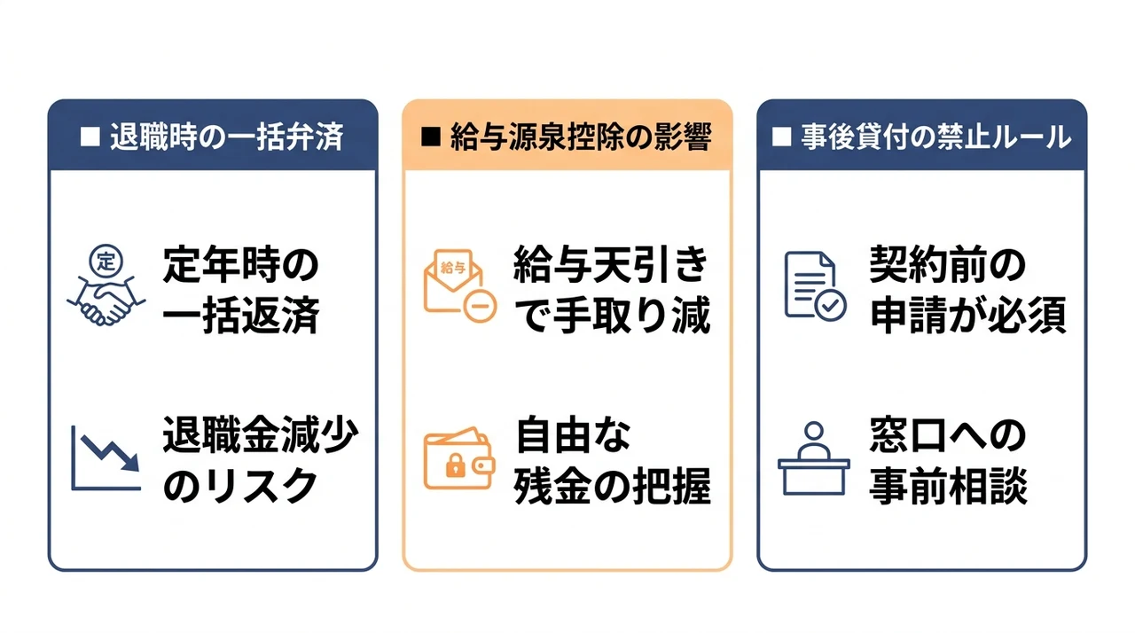 自衛隊員がローンで注意すべきデメリット3つ