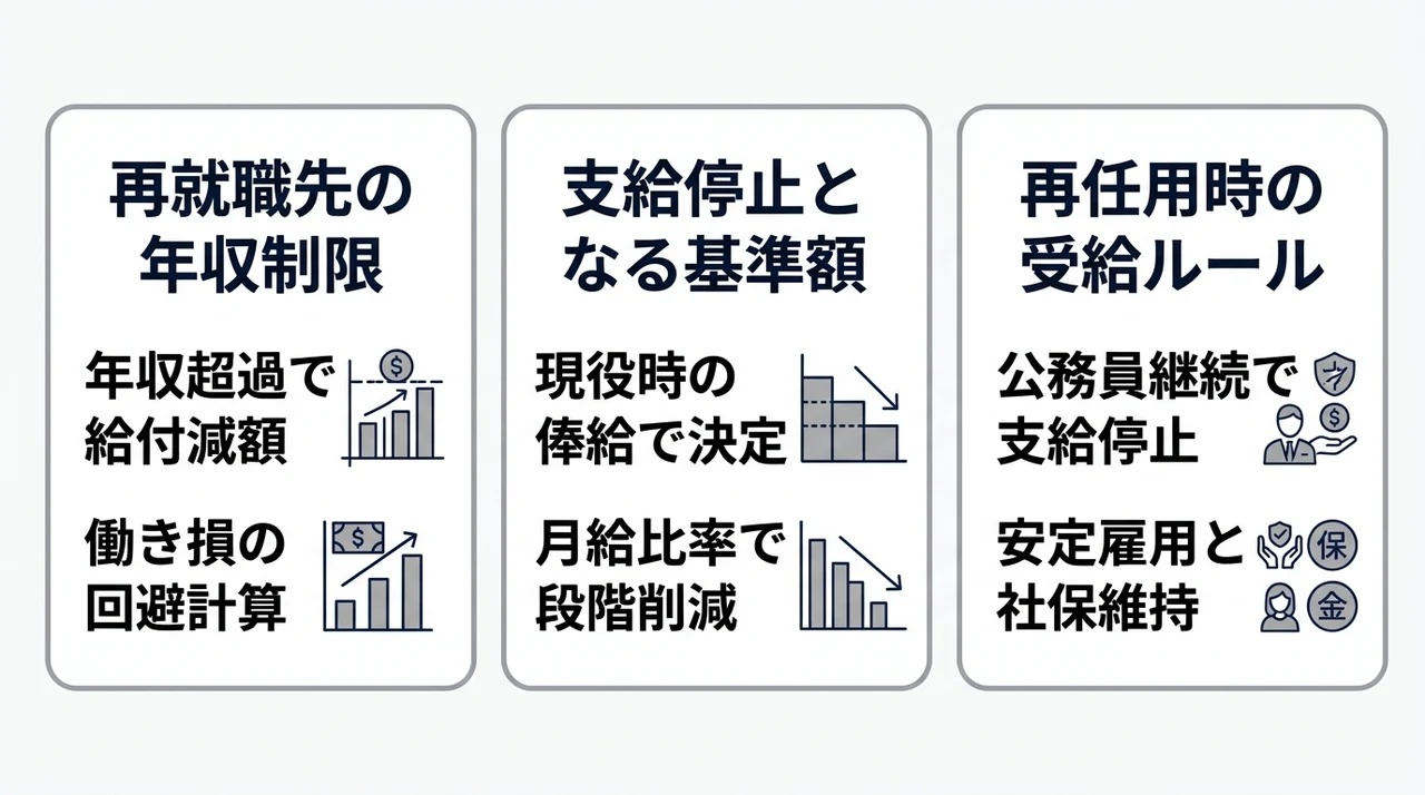 自衛隊退職後の再就職で給付金が減額される注意点