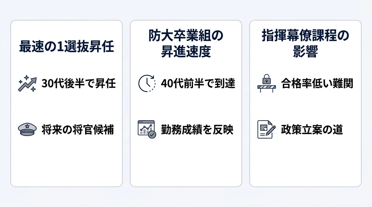 30代で2佐になるエリート自衛官のキャリアパス