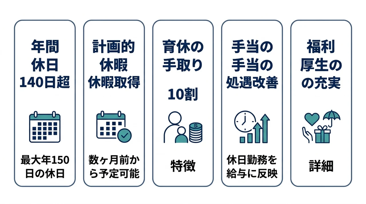 自衛隊で休みを確保するメリット