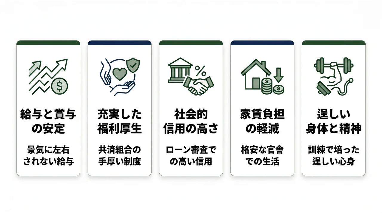 自衛隊員と結婚する5つのメリット