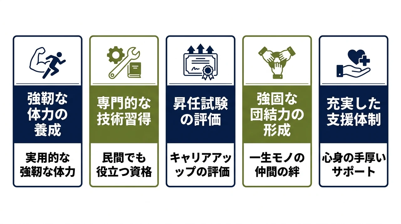 自衛隊の訓練を修了して得られる5つのメリット