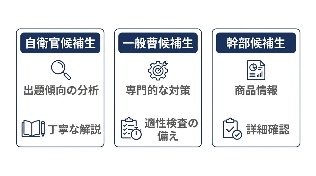 入隊準備に役立つおすすめの対策本3選