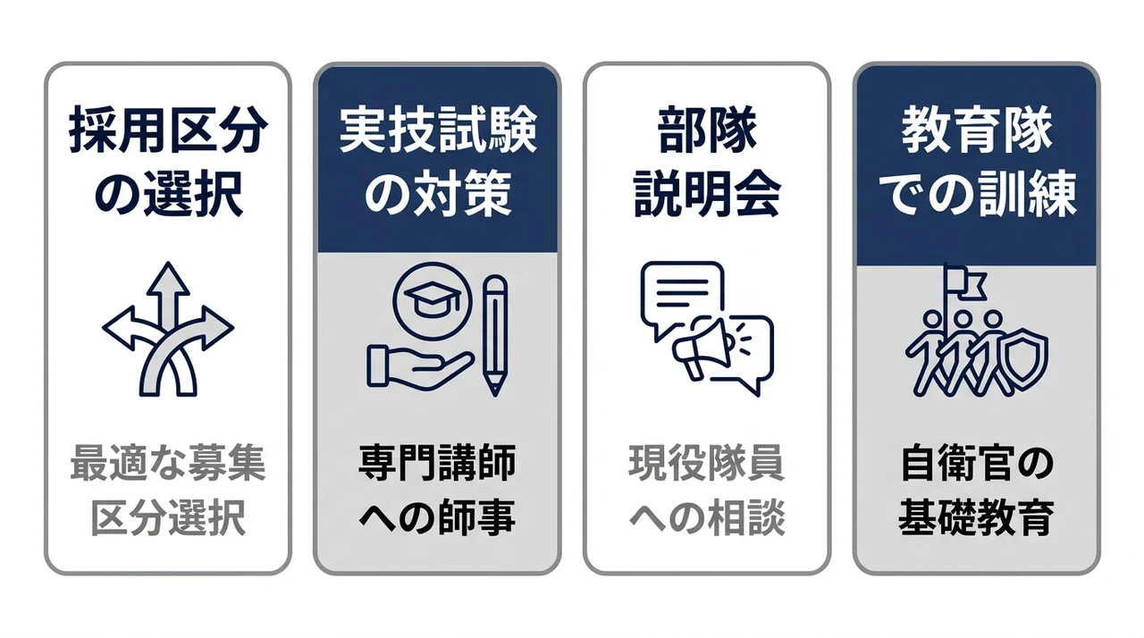 自衛隊音楽隊員になるための試験とプロセス