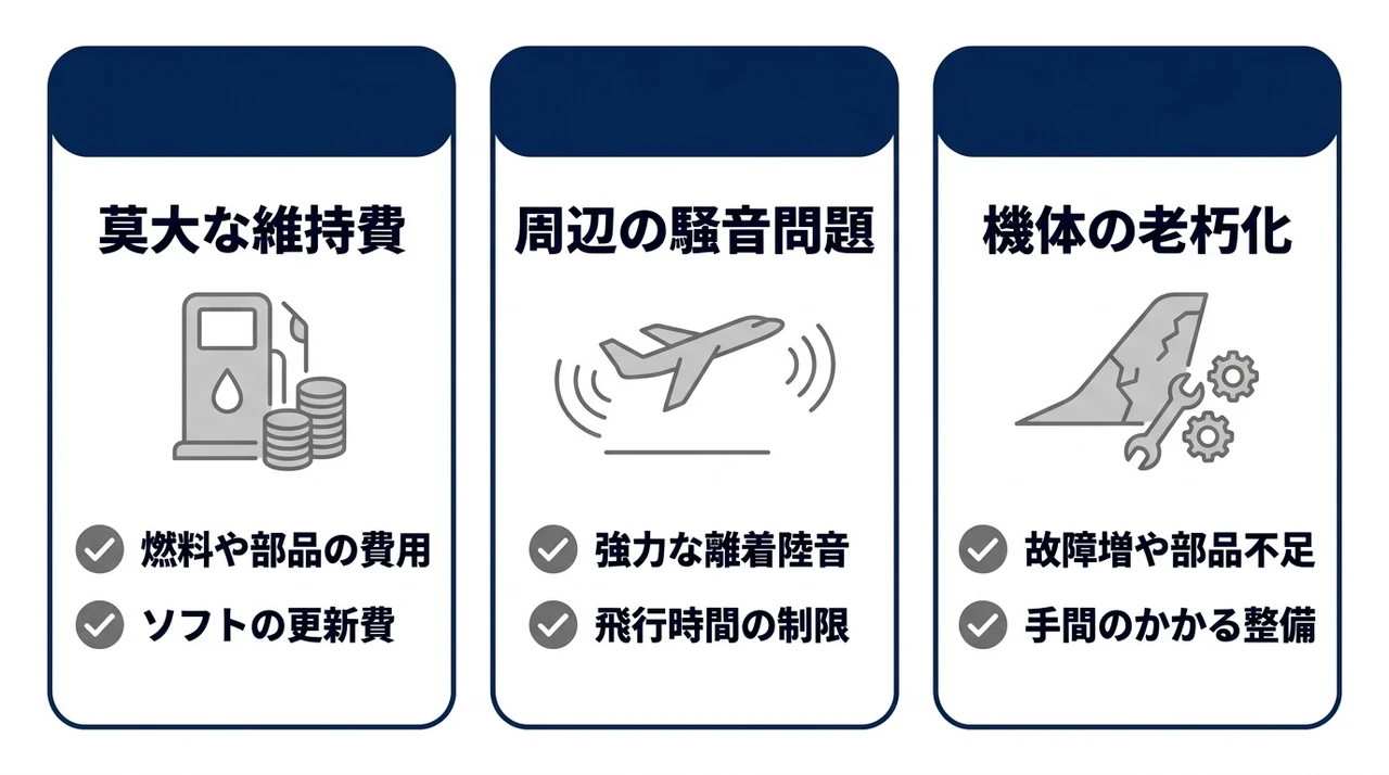 自衛隊の戦闘機が抱える3つのデメリット