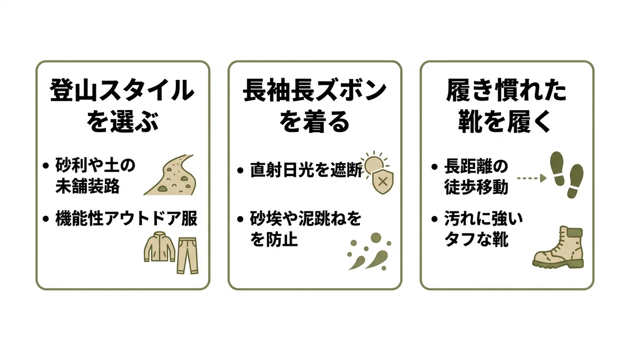 富士総合火力演習の服装・持ち物・雨・耳栓の基本
